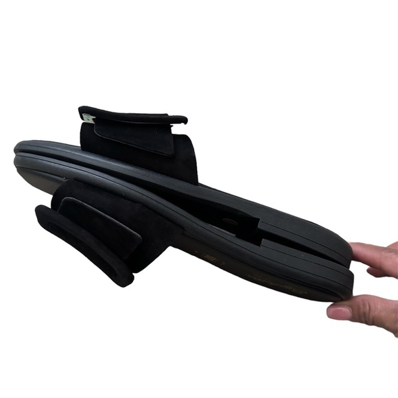 NWOB Seychelles Manhat Slide Black Sandal Size 7 - Picture 4 of 5